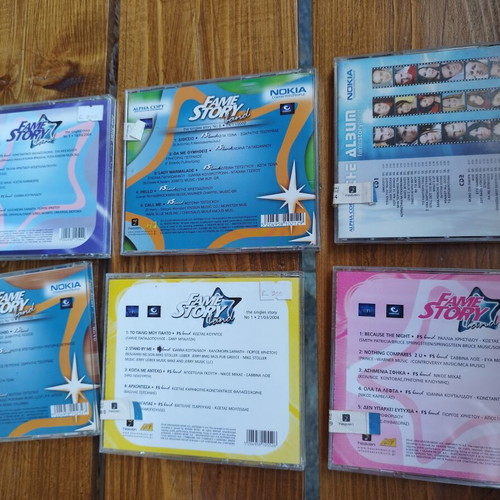 Fame Story 6 genuine CDs sealed