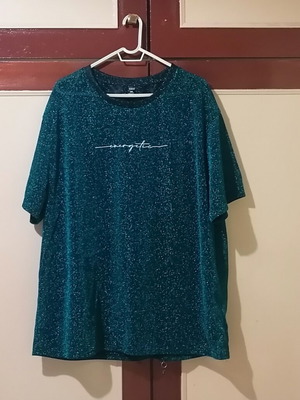 Men's summer t-shirt 4XL like new, green