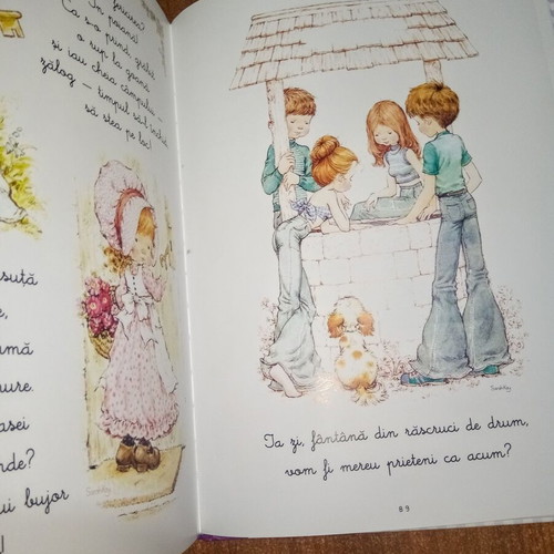 Sarah Kay album used with illustrations, Romanian language