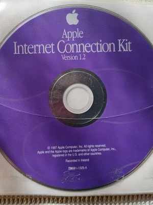 Apple Internet Connection Kit v.1.2 CDROM like new