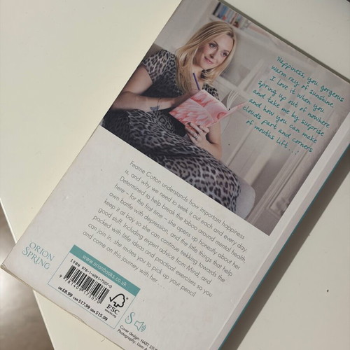 Happy by Fearne Cotton used, finding joy and letting go of perfect