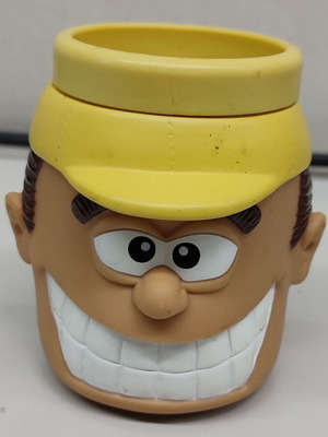 Κούπα μεταχειρισμένη από το παγωτό της ΕΒΓΑ με γεύση βανίλια-σοκολάτα