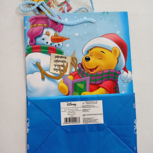 Disney Winnie the Pooh packaging paper bags used