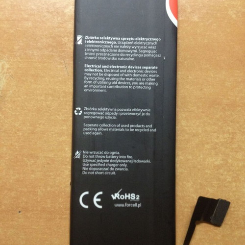 Iphone 5s battery Forcell new with opened packaging