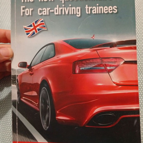 Driving Trainees Questionnaire like new in English