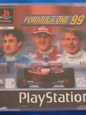 Formula One 99 PlayStation 1 употребявана, английска с ръководство