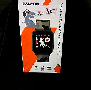 Smart watch  canyon my Dino kw-32 κατάλληλο και για παιδιά