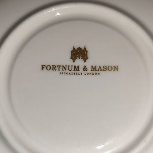 Porcelain saucer from Fortnum & Mason Tea for One set like new