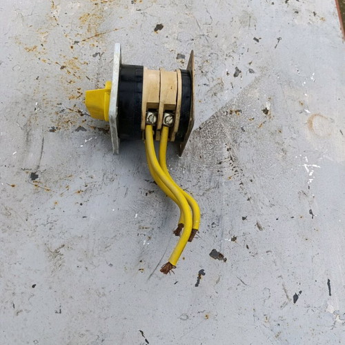Three-phase switch 63 amp used, panel switch