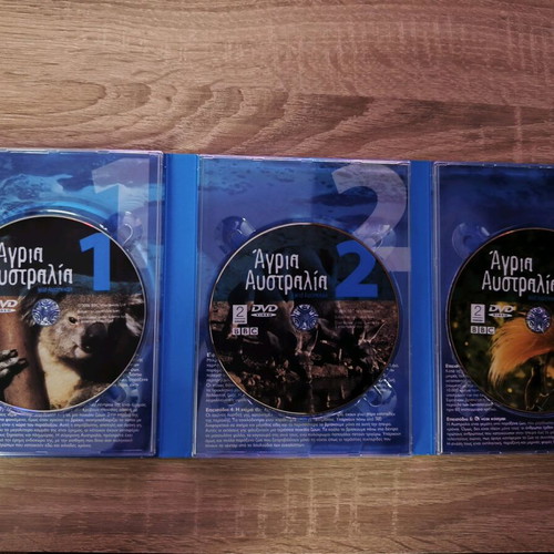 Wild Australia DVD like new with subtitles, BBC documentary