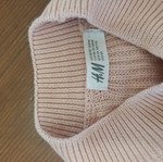 H&M salmon pullover like new, size 8-10 years