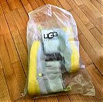  UGG BOOTS S/N 1116101 Classic Tech waterproof σε γκρι και νυον κίτρινο