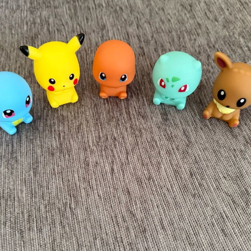 Pokémon faces like new set of 5 figurines