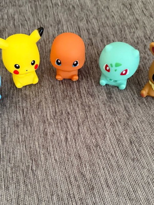 Pokémon faces like new set of 5 figurines