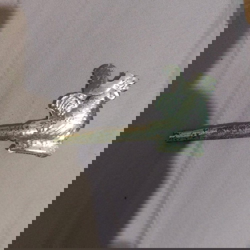 Метална свирка петел употребявана Атина 1950-60 рядка