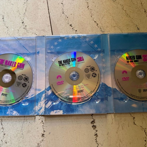 Naked Gun Trilogy DVD like new with English subtitles