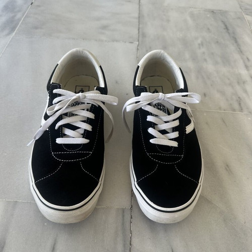 Vans Sport Low sneakers size 42.5, like new, black and white
