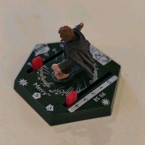 The Lord of the Rings Combat Hex miniatures like new, set of 4