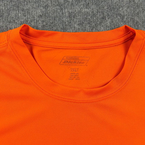 Dickies men's short sleeve T-shirt 2XL orange pocket streetwear