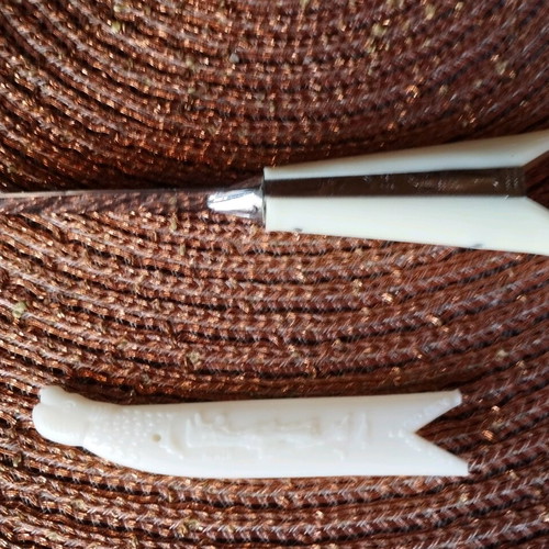 Decorative Cretan knife used with mantinada and sheath