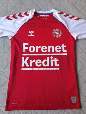 Denmark Hummel National Team Kids Jersey size 152 like new