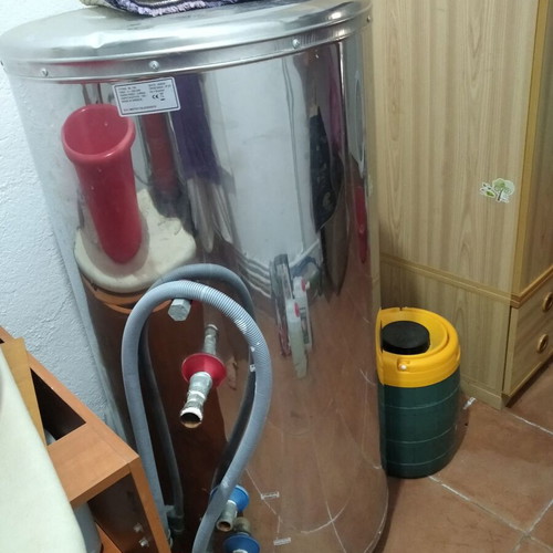 Boiler 150 liters like new for oil heating connection EVIL GLASS