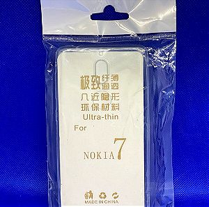 Nokia 7 Ultra slim 0,3mm Διάφανο