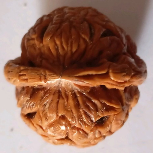 Carved walnut used with Chinese handmade Buddhist monk design