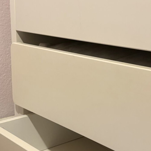 IKEA SLAKT children's bed with AGOTNES foam mattress and storage drawers