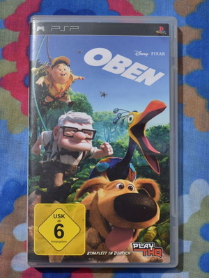 Disney Pixar Up PSP game like new, German version