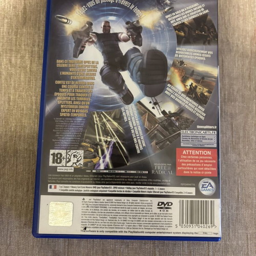Timesplitters Future Perfect PlayStation 2 PS2 non-working used