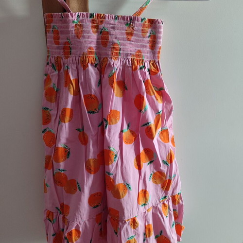 H&M Girl's Dress like new, pink multicolor, size 104-110 cm, 5 years