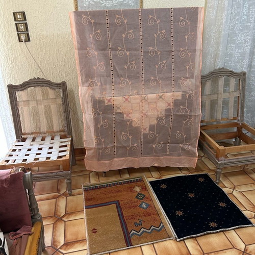 Cotton curtain new 2.15x1.08 m, Indian quality