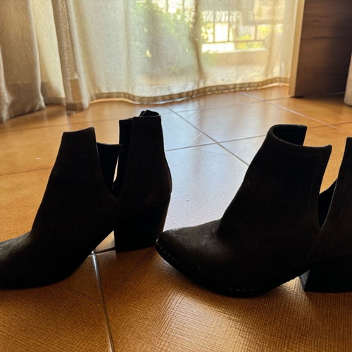 Tsakiris Mallas ankle boots used, suede dark gray size 37