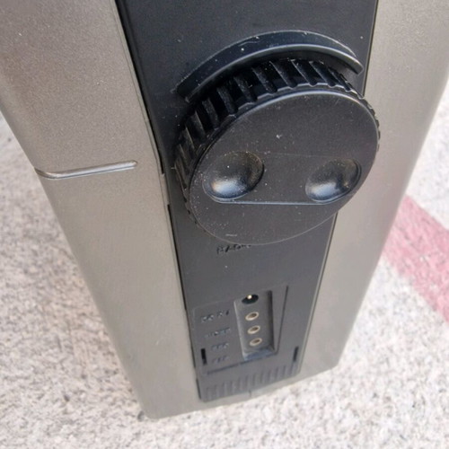 Jvc radio and retro television used