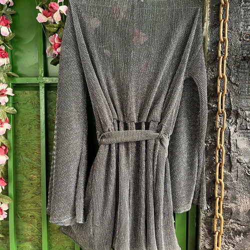 Marmalady one-piece shorts size large like new, silver