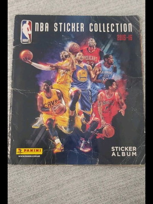 NBA стикер албум 2015/16 използван, включени 319/469 стикера