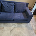 Blue sofa