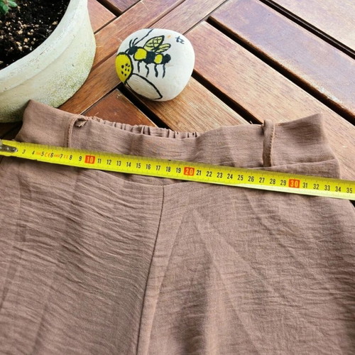 Culotte pants like new, brown, size M 38 10