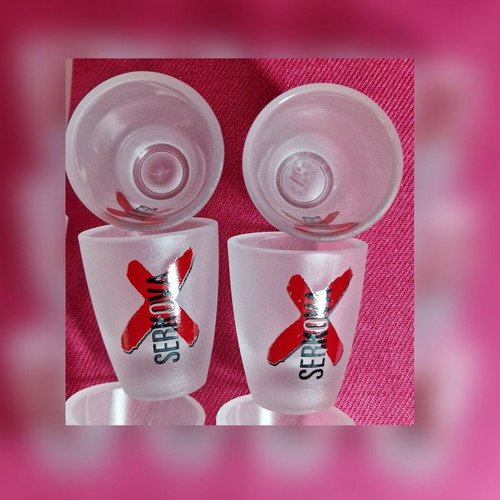 Vintage Serkova shot glasses pack of 6 like new