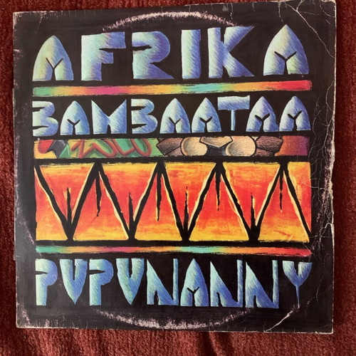 Afrika Bambaataa Pupunanny 12" vinyl used, electronic