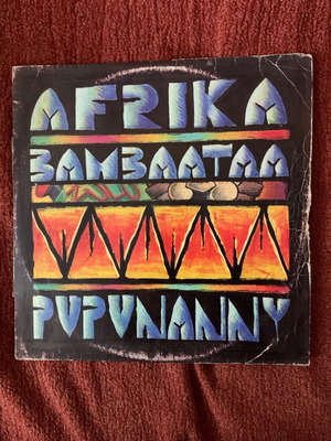 Afrika Bambaataa Pupunanny 12" vinyl used, electronic