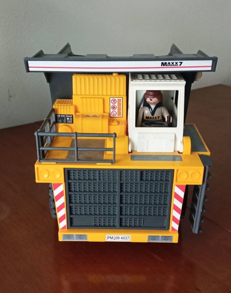 Playmobil φορτηγό σειρά χωματουργικά μηχανήματα maxx7