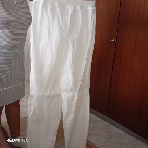 Pants like new, white, size M 38 10