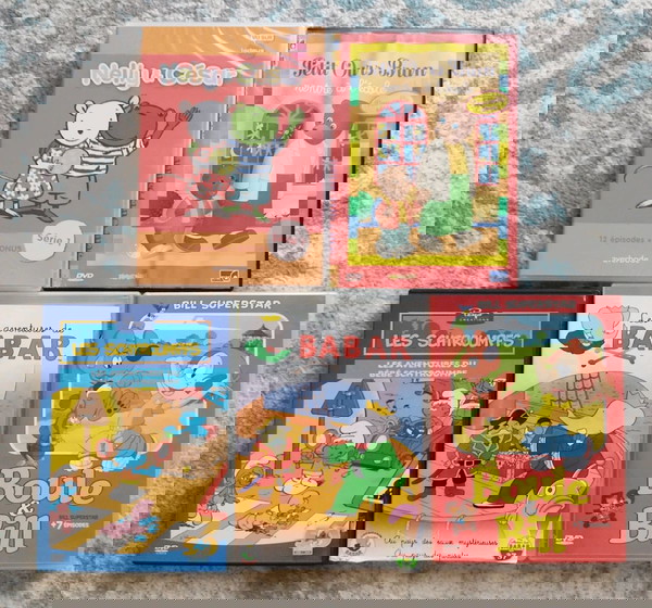 5 Γαλλικα παιδικα DVD!!