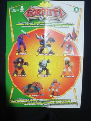 Gormiti Alpha Wave 4 catalog like new