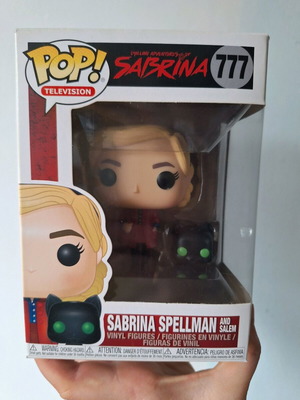 Funko POP! Sabrina Spellman and Salem vinyl figure like new
