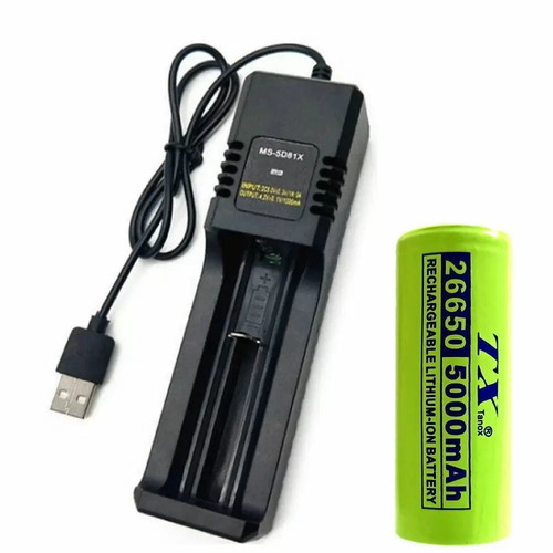 Li-ion battery charger MS-5D81X new with USB cable