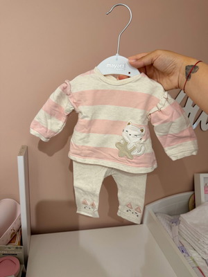 Mayoral baby clothing set 0-3m like new