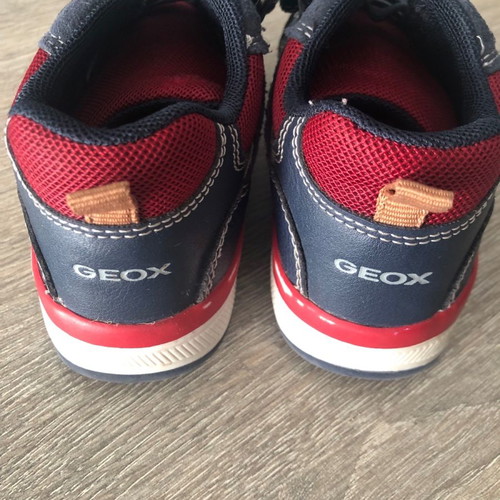 Geox kids shoes used No 25 blue casual